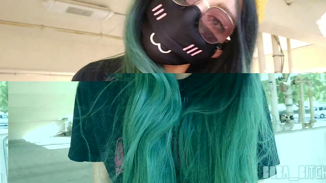 Boba Bitch - Fingering in a Public Parking Garage 00004