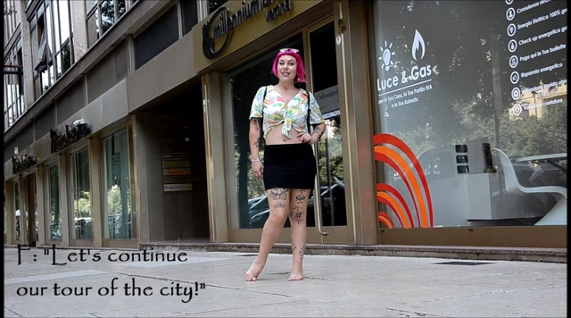 Barefoot Urban Girls - FENICE: pink-haired & filthy-soled 1 00009 Barefoot Urban Girls - FENICE: pink-haired & filthy-soled 1 00009