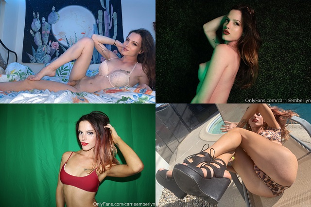 Carrie Emberlyn aka carrieemberlyn 156 Clips Pack