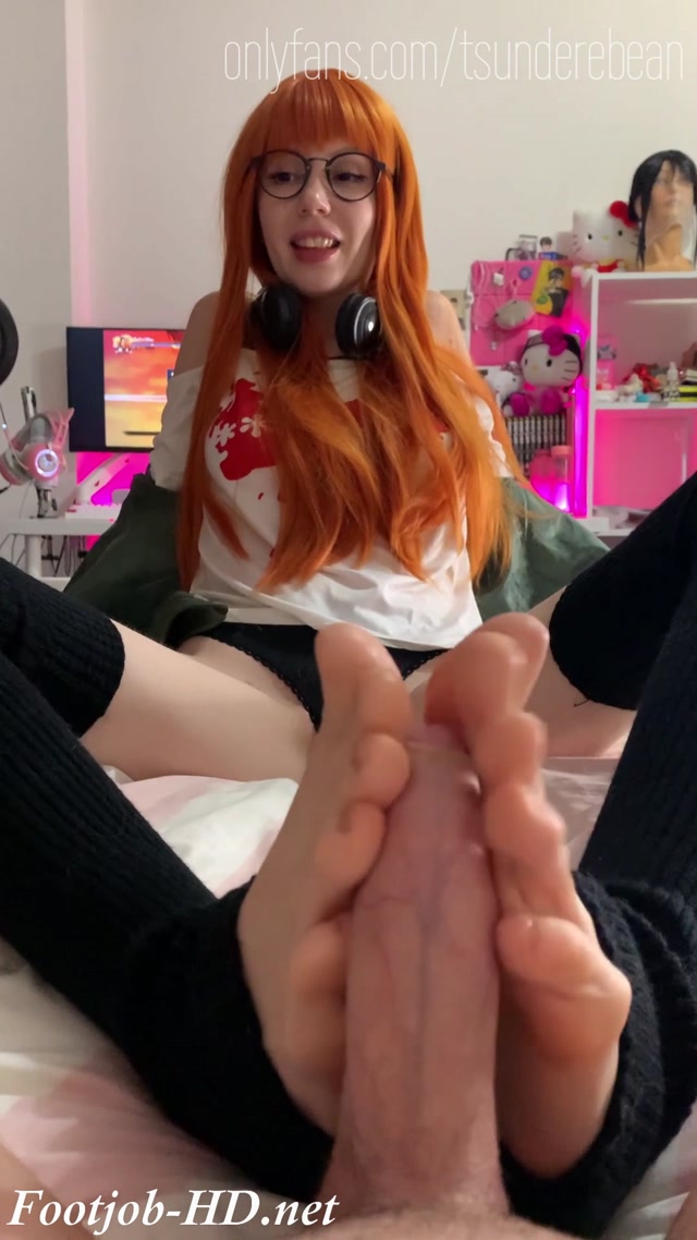 Futaba Sakura Footjob - Tsunderebean - FootJob 00011 Futaba Sakura Footjob - Tsunderebean - FootJob 00011