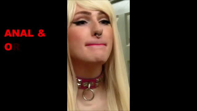 Slim trans girl Bambi trained for anal and oral skills to attend The Sissy Insitute 00007