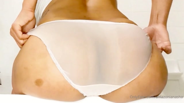 AmazonianAsha - Sheer Panty Surprise 00011