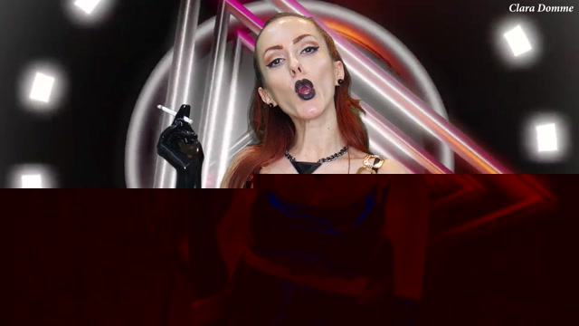 ClaraDomme - The hedonism - Smoking in latex 00003