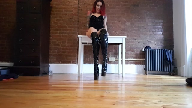 MISTRESS ADREENA - Adreena Angela - See My Beautiful Boots There Are Plenty Of Accidental Nip Slips Too 00005
