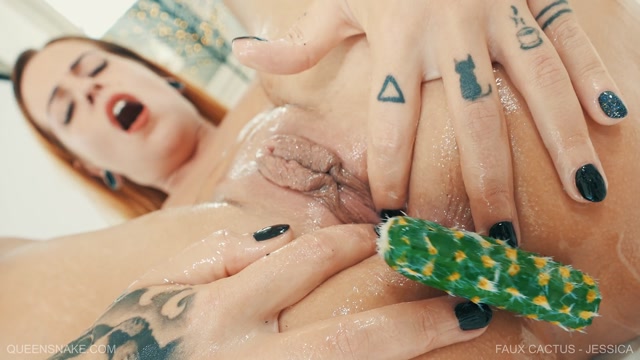 QueenSnake presents Faux Cactus - Jessica 00005