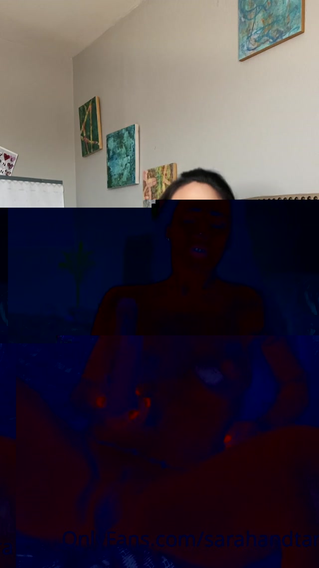 Sarah Caldeira AKA Sarah and Tar_1st Dildo Vid 00012