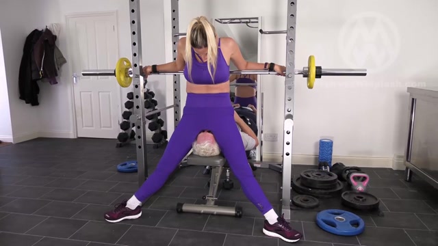 Mistress Nikki Whiplash - Nikki Facesits a guy in the gym WL1544 00001 Mistress Nikki Whiplash - Nikki Facesits a guy in the gym WL1544 00001