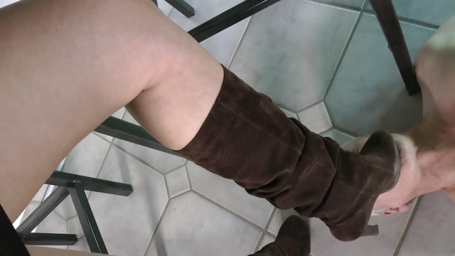 Lady Katharina - Just Her Footrest – BOOT HEEL WORSHIP CBT HUMILIATION 00013 Lady Katharina - Just Her Footrest – BOOT HEEL WORSHIP CBT HUMILIATION 00013