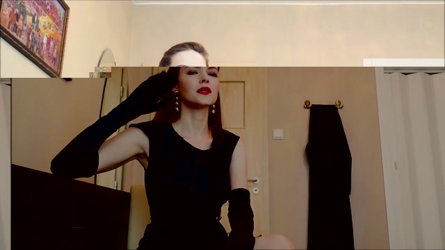 Lady Suzanne aka ladysuzanne – Black gloves, brown pleasure – $14.99 (Premium user request) 00009