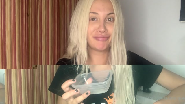 Sadistic-Queen - Spitting In A Container 00002 Sadistic-Queen - Spitting In A Container 00002