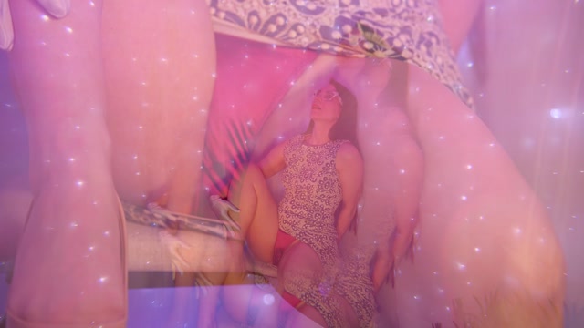 Obey Lady Ashley - Panty Peek PMV 00004