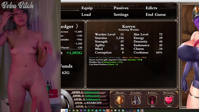 Boba Bitch Hentai Gaming NSFW Lets Play Karryns Prison  DLsite 00008