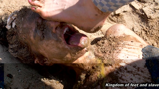 KINGDOM OF FEET AND SLAVES Hide in the sand bitch 00006
