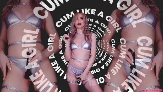 Humiliation POV - Miss Amelia - Lock Up That Little Dick And Cum Like A Girl 00001