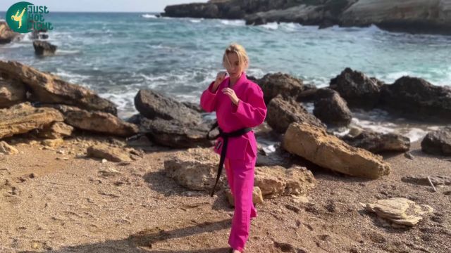 JUST HOT FIGHT Karate On The Beach 00004 JUST HOT FIGHT Karate On The Beach 00004
