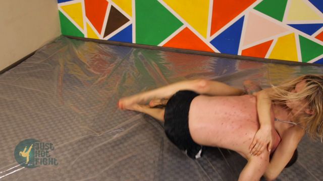JUST HOT FIGHT Oil Wrestling With Olha 00013 JUST HOT FIGHT Oil Wrestling With Olha 00013