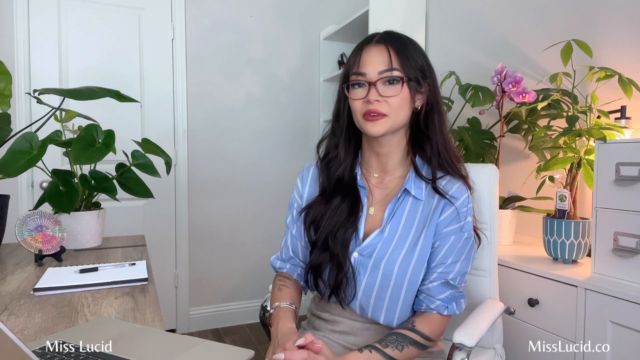 Miss Lucid - Psychiatrist Makes You Cry - Humiliation JOI 00000