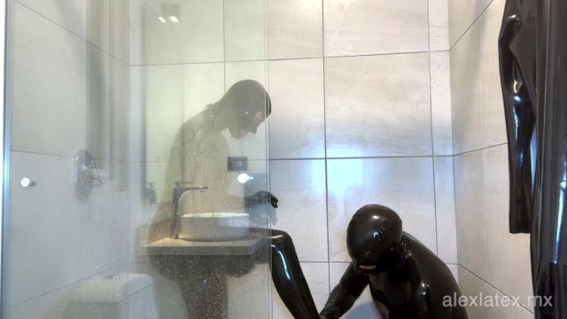 Alex Latex - Shower After Recording with Gloomy Babe 00015 Alex Latex - Shower After Recording with Gloomy Babe 00015