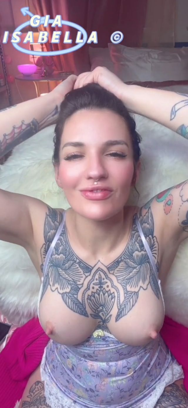 Gia Isabella - Hot Tattooed Babe Wants Your Cum On Her Face! 00012 Gia Isabella - Hot Tattooed Babe Wants Your Cum On Her Face! 00012