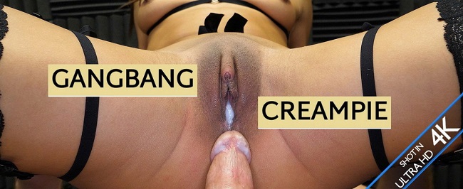 GangBang Creampie 12 Clips, Photos Pack