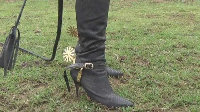 Latin Beauties In High Heels - Joanna The Cruel Barn Mistress - Goddess Joanna 00006